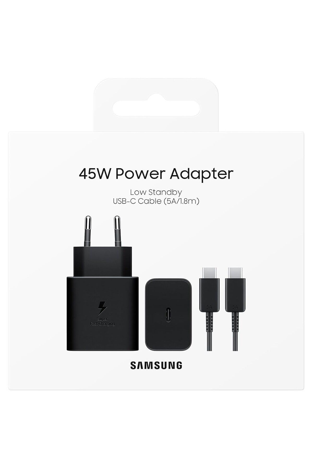 Caricabatterie da Parete Samsung EP-T4511XBEGEU Nero 45 W