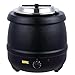 Buffalo Buffalo - Hervidor de sopa, 10 litros, color negro