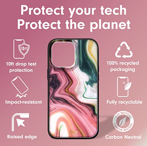 Image of Sonix Case for iPhone 14 Pro | 10ft Drop Tested | Marble Phone Case for Women | Agate