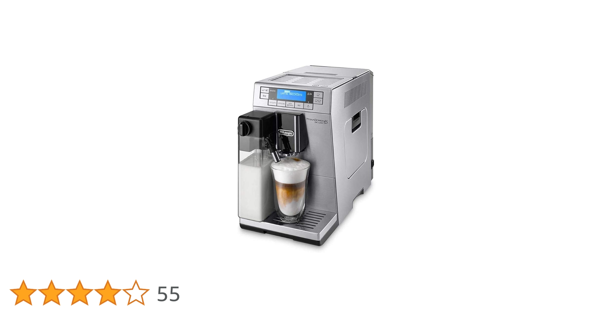 De'Longhi PrimaDonna XS エスプレッソマシン Amazon.co.jp: 【ハイエンドモデル】デロンギ(DeLonghi) プリ