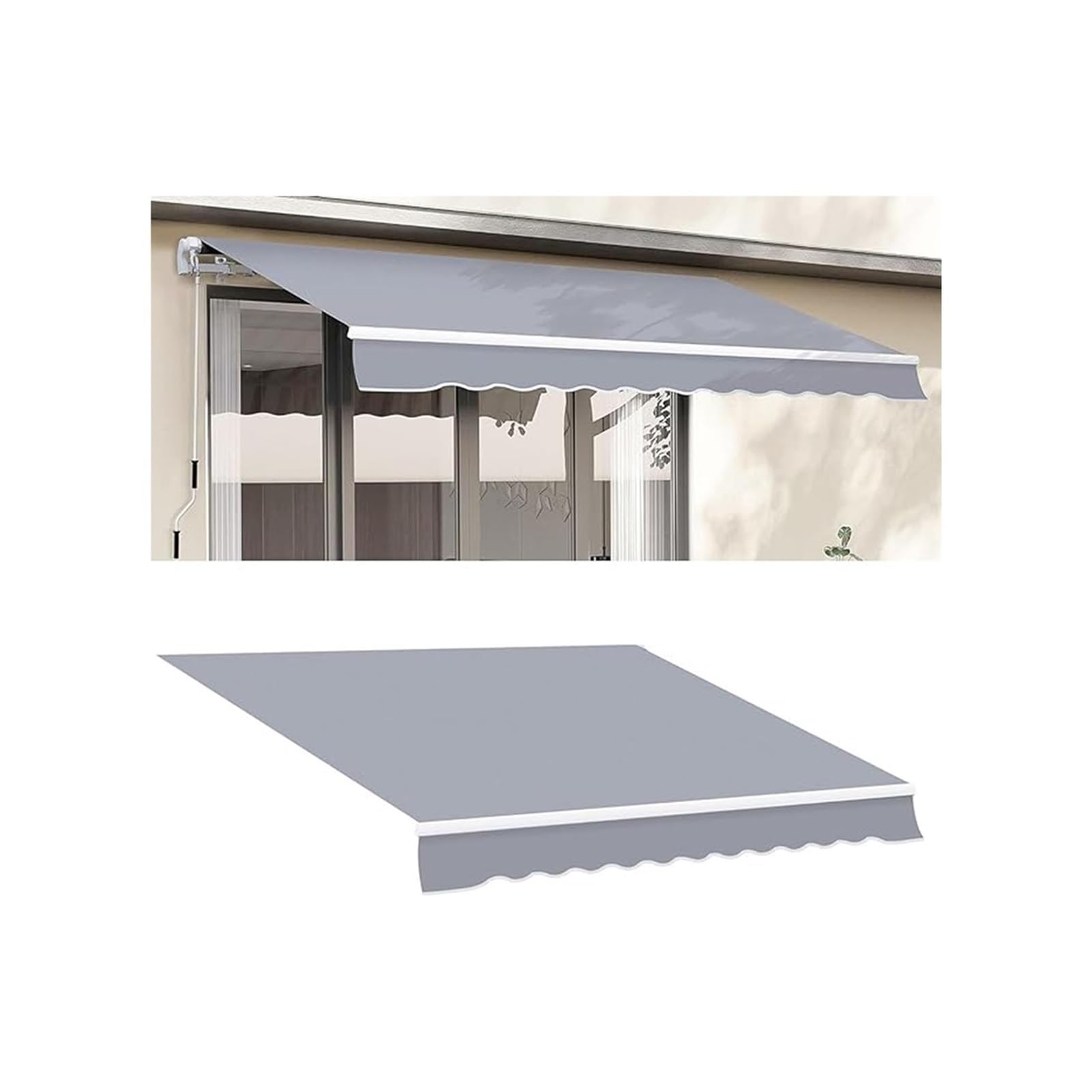 Copertura Per Tenda Da Sole Impermeabile - Custodia Antipolvere Con Cordino - Verde, 2m