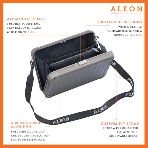 Image of Aleon Aircraft-Grade All Aluminum Crossbody Sling Bag