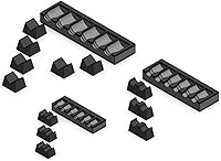 Vista 6 de MagAttach Organizadores de Extensión de Dados (1/2", Negro/Negro)