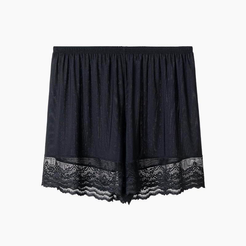 panteasy Womenswear Satin Fabric with Waistband Details Nightwear Shorts-picture-36