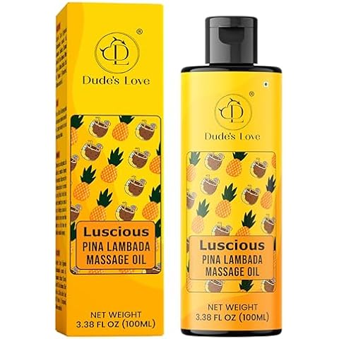 Dude's Love Luscious Pina Lambada Massage Oil Cover