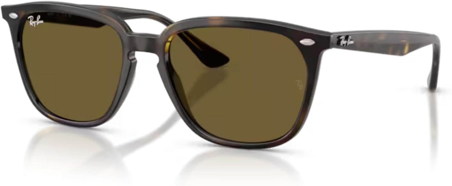 Ray-Ban RB4362 Square Sunglasses For Men For Women +BUNDLE with ACCESSORY EYEWEAR KIT