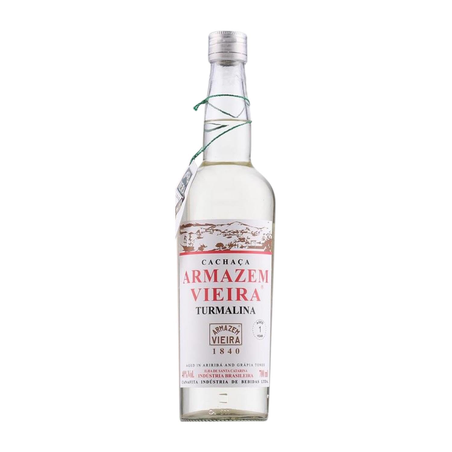 Cachaza Armazem Vieira Turmalina 1840 70 cl