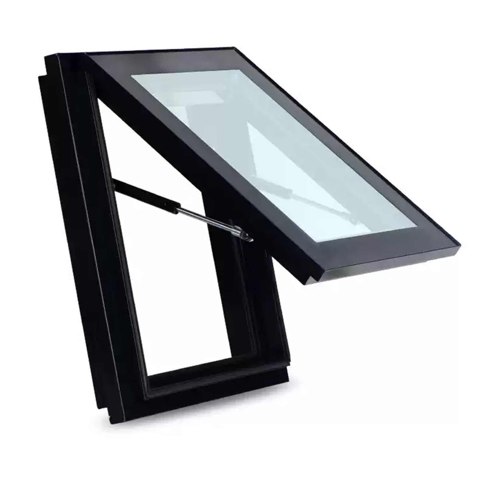 Podziemne okna ręczne okno dachowe przezroczyste okno dachowe do szopy na dach garażu pokój słoneczny niestandardowy rozmiar 86 x 76 cm podziemne oświetlenie drzwi wejście