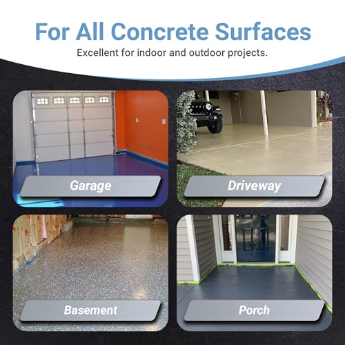 DuraGrade - Pintura para concreto y recubrimiento protector para pisos - Gris concreto, 1 galón miniatura 4