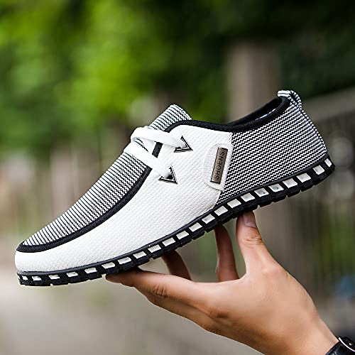 New Large Size Simple Men's Lazy Shoes Casual Bean Shoes2