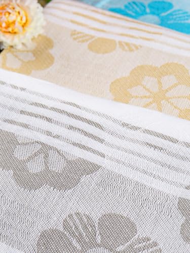 Image of RAMRAJ COTTON Pack Of 4 Cotton Bath Towel Set Crafted For Softness| Durability| And Comfortable Daily Use