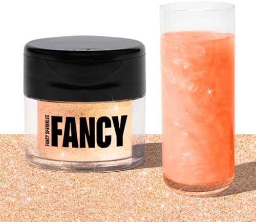 Fancy Sprinkles Champagne Rose Gold Edible Glitter Luster Dust 4gm