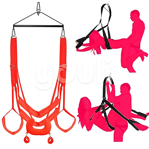 Sex Furniture For Bedroom Position Over The Door Sexy Swing Sex Straps Adult Sex Sling Heavy Duty Hold 500Lbs Frequent Flyer Door Swing Sex Bonding Restraint Adlut Funiture Sweater Sexual Furniture F1 #TOP1