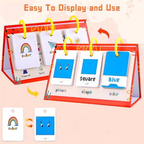 Image of PATPAT Flash Cards for Preschool English Phonics CVC Numbers Double Sided