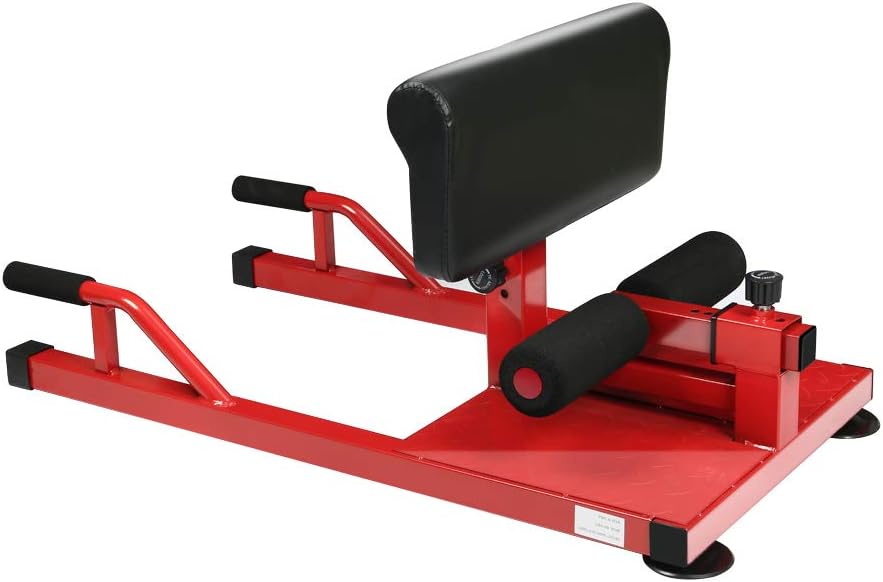 VienTen Sissy Squat Machine Abs Workout Push Up Deep Squat Indoor Home 3-in-1 Exercise Gym Trainer