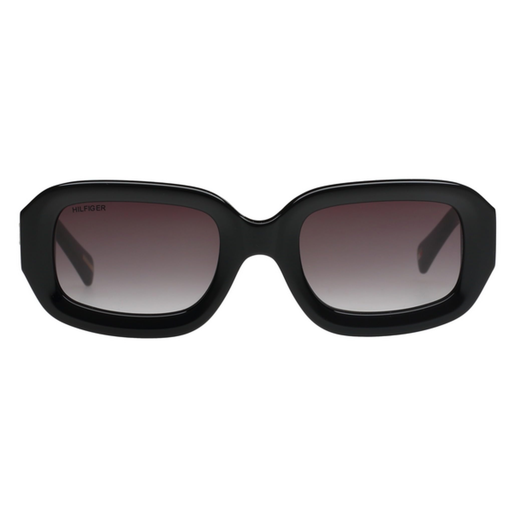 Hexagon 100% UV Protection Gradient Grey Sunglasses For Women - TH 7206 C1 S-image-49