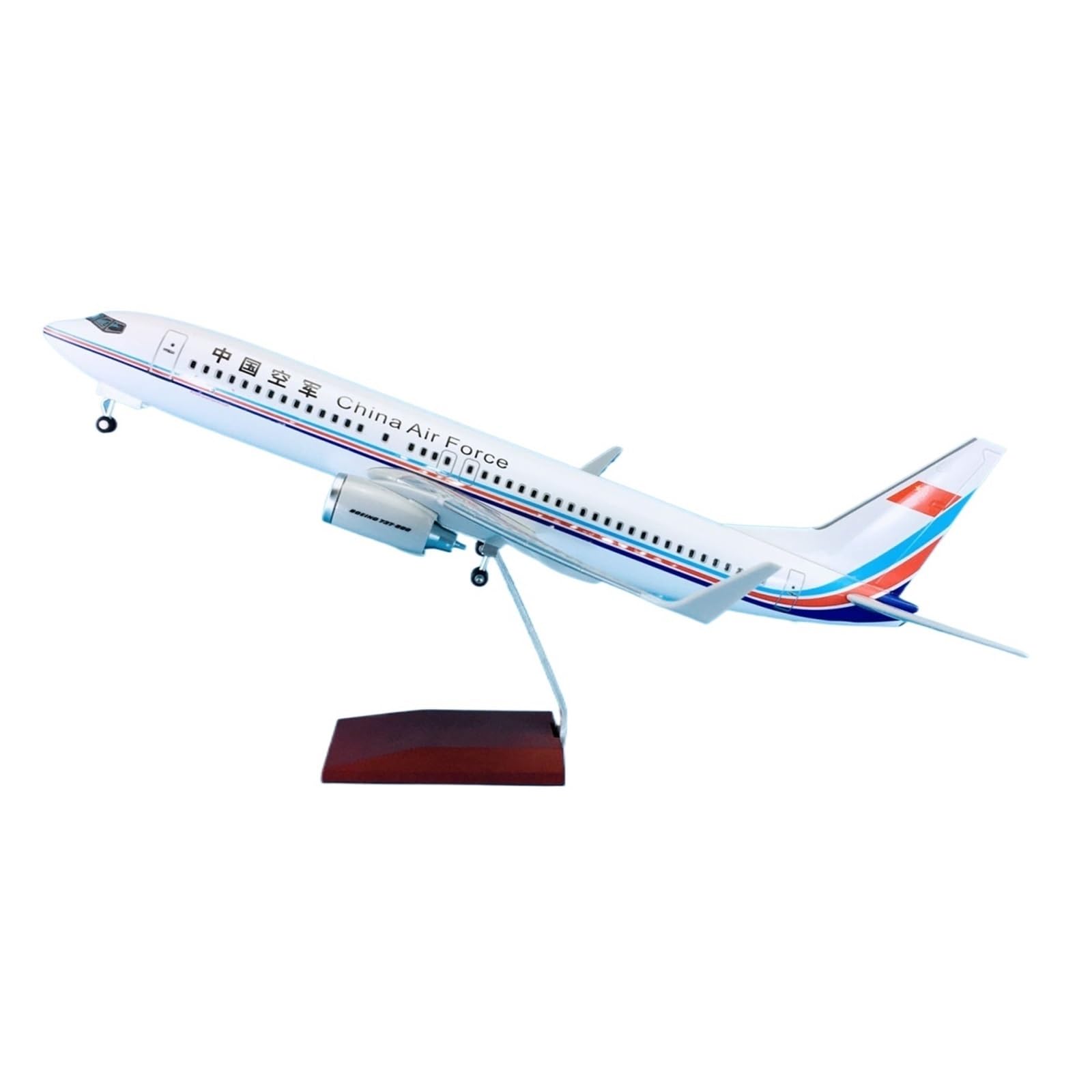 Modello di Aereo in lega 1 85 47 Cm Aereo A Ruote Per Boeing B737-800 Collezione Di Modelli Aerei Lega Per Passeggeri Dell'aeronautica Cinese