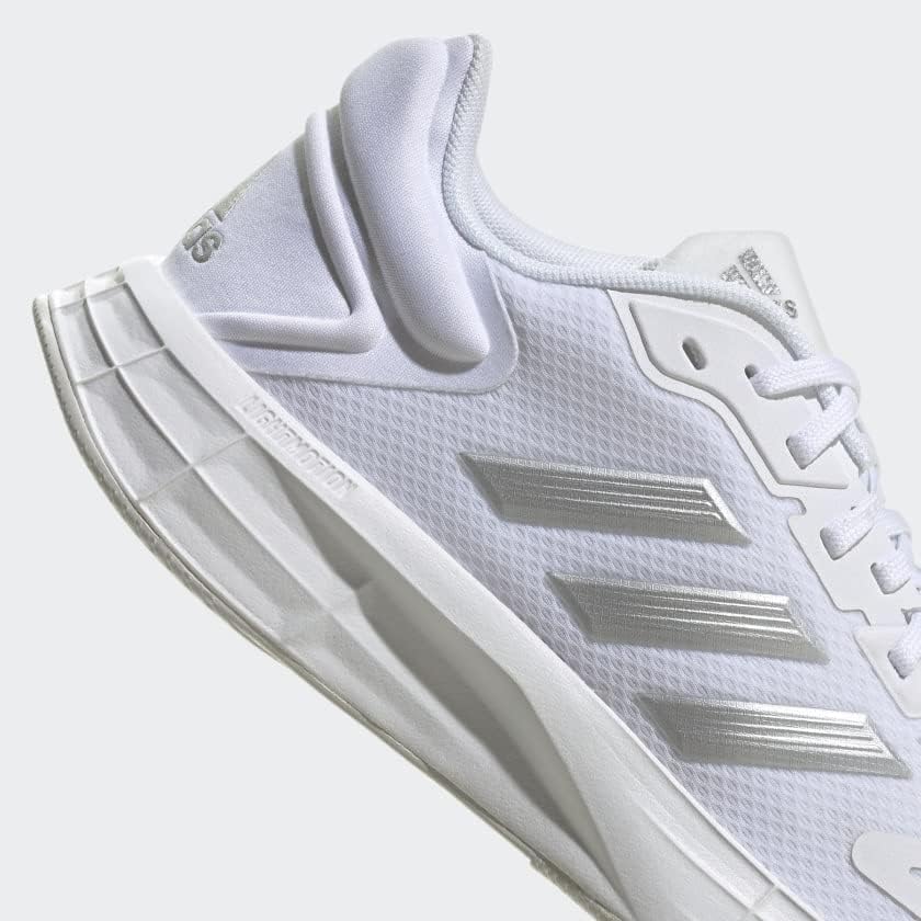 Adidas Adult Duramo SL 2.0 White/Silver Metallic/Grey One 6 - Image 10