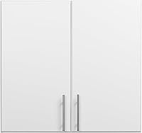 Vista 8 de Prepac Elite - Armario de pared de 32 pulgadas, gabinete de almacenamiento blanco, armario de baño, armario de despensa con 1 estante ajustable