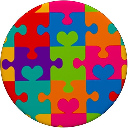 Miniatura 3 de Perfect Sensory Autistic Mom Autism Awareness kids PopSockets PopGrip agarre intercambiable para teléfonos y tabletas