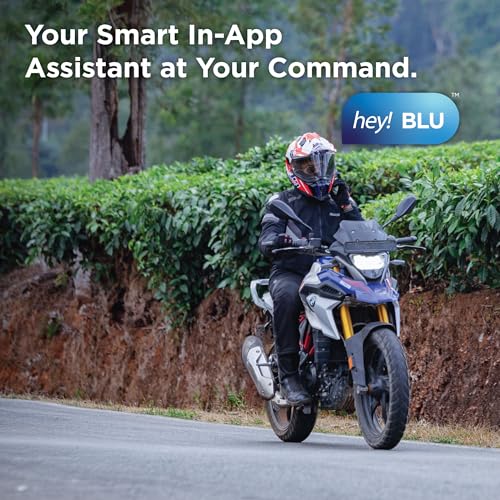 Image of BluArmor C60 Pro RIDEGRID 2.0 APEX Mesh Helmet Intercom - T-Stick + MagDock + 3.5 mm Audio Out + Full Motion Sense Standard, Unlimited Mesh, eRIDEGRID Cloud, AUDIOWEAVE, Bluetooth 5.3, IP67