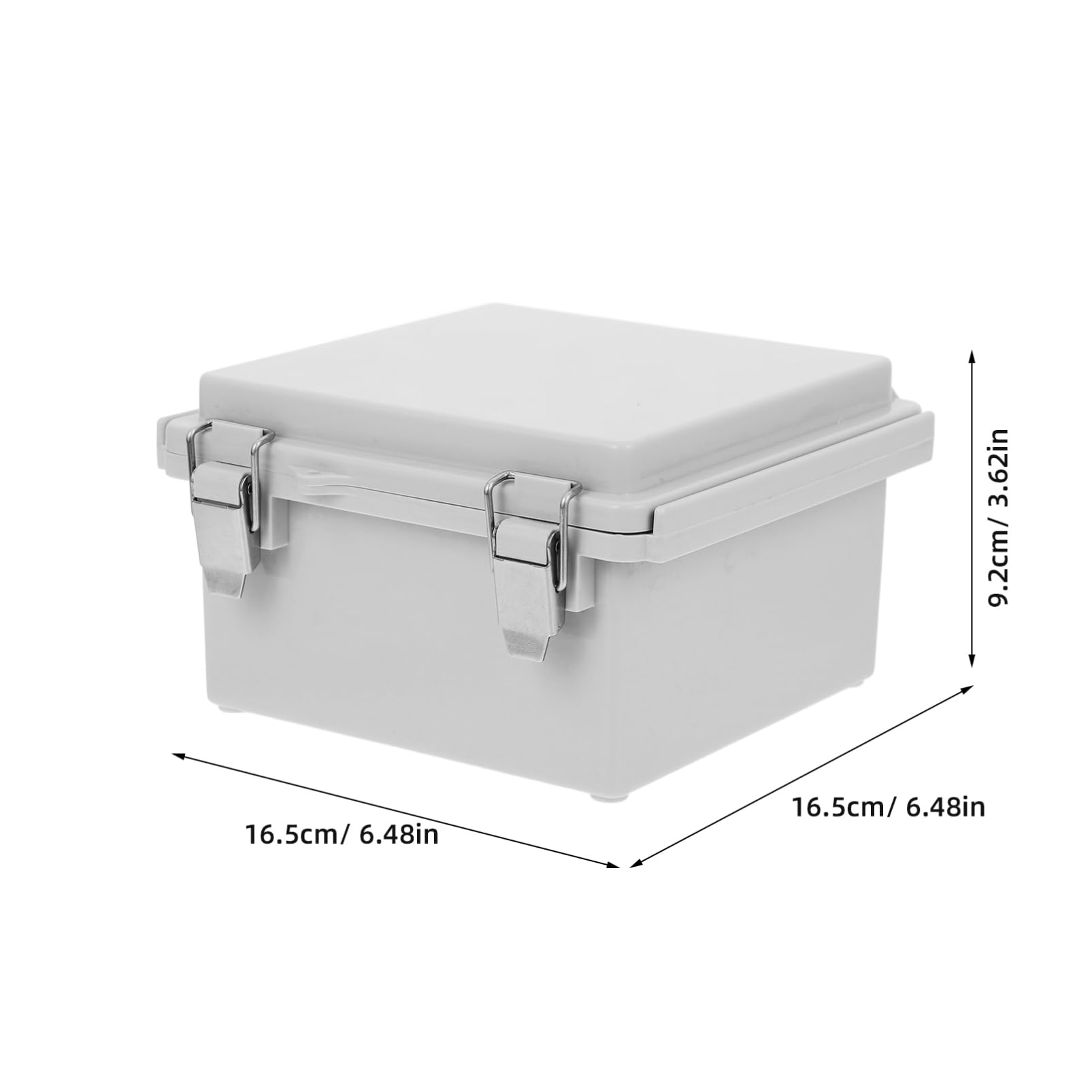 Wetterfester Elektrokasten 150x150mm aus Abs für Außenanschluss