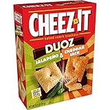 Cheez-It DUOZ Baked Snack Cheese Crackers, Jalapeno & Cheddar Jack, 12.4 oz Box
