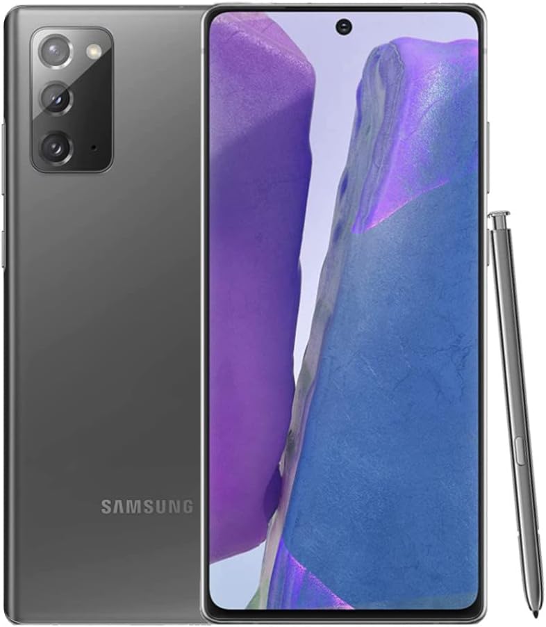 Samsung (Refurbished) Galaxy Note20 5G Android Mobile Phone Mystic Grey 256 GB