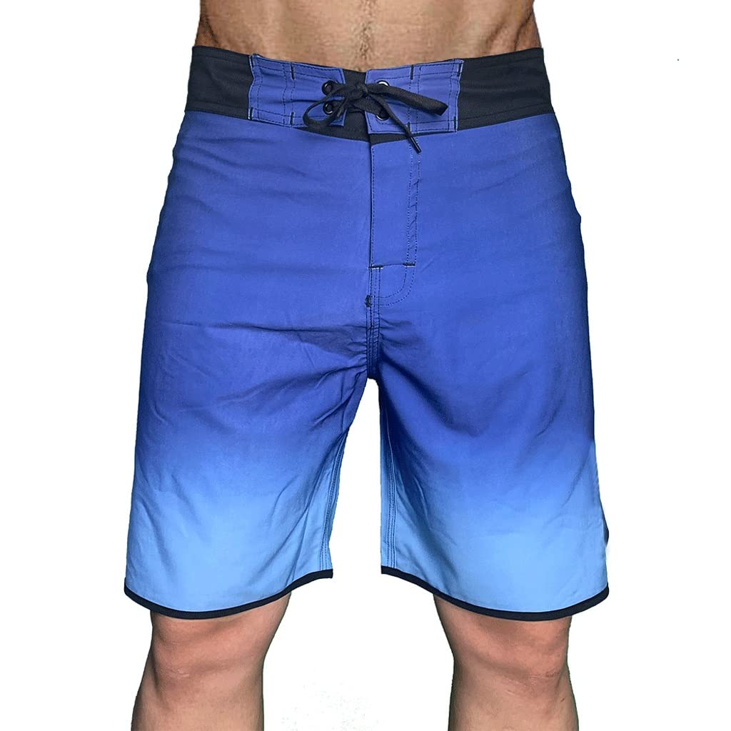 Short de natation pour hommes élastique et léger avec cordon de serrage robuste