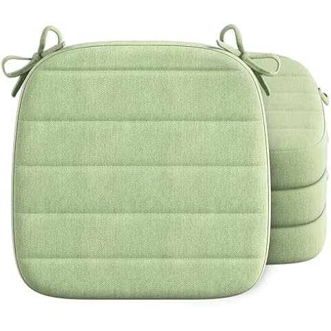 Codi Sage Dining Chair Cushions Set Cover