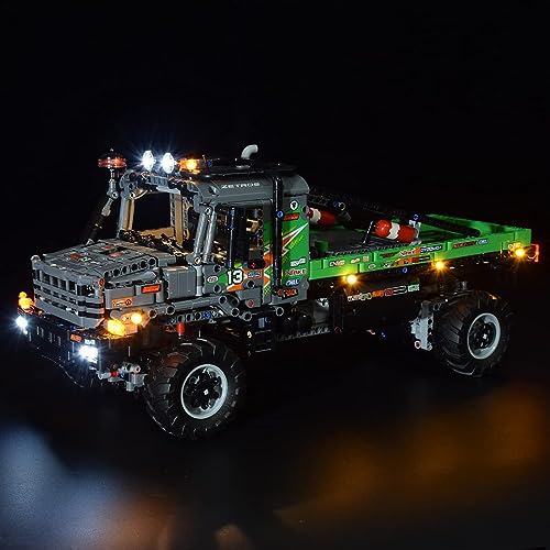 Zestaw oświetleniowy USB do LEGO Mercedes Off-Road Truck 42129, zestaw klocków, model (nie zawiera modelu LEGO)