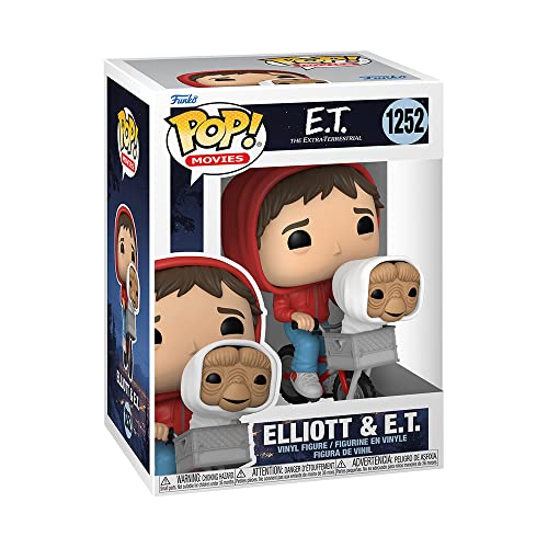 Funko Pop! Movies: E.t. The Extra-Terrestrial - Elliot With E.t. In Basket, Multicolor, 3.75 Inches #TOP1