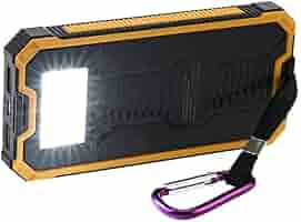 Amazon | ソーラーモバイルバッテリー 20000mAh 大容量ソーラー