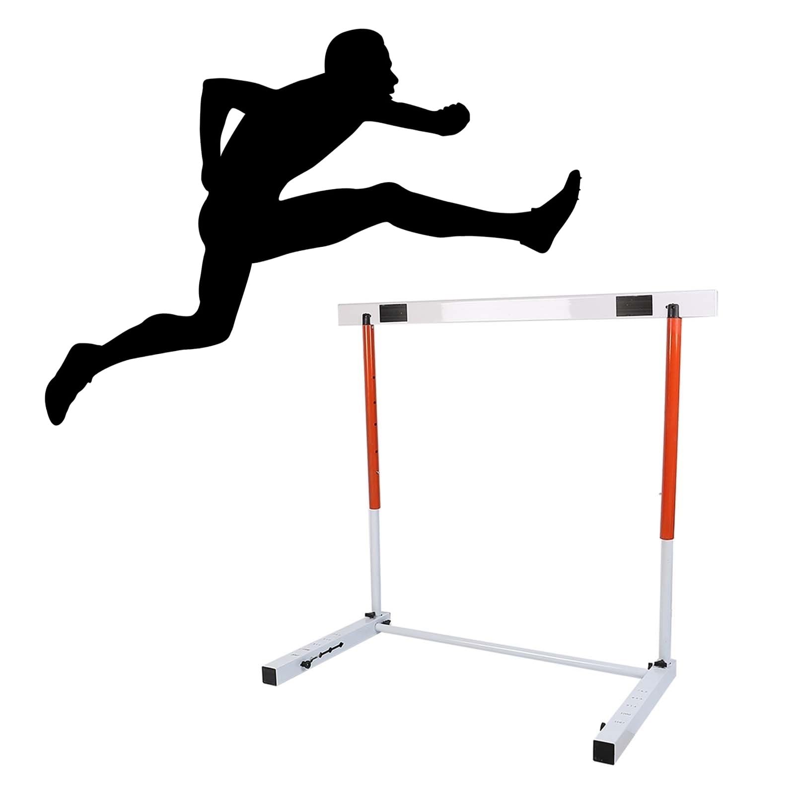 1/2/5 Piezas de Vallas de Pista de Atletismo, Vallas de Agilidad portátiles para fútbol para niños y Adultos, Vallas Ajustables para Entrenamiento Deportivo de fútbol, 30-42 Pulgadas (1 piez