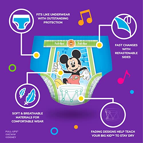 Pull-Ups Boys' Potty Training Pants, 3T-4T (32-40 Lbs), 84 Count (Packaging May Vary) #TOP7