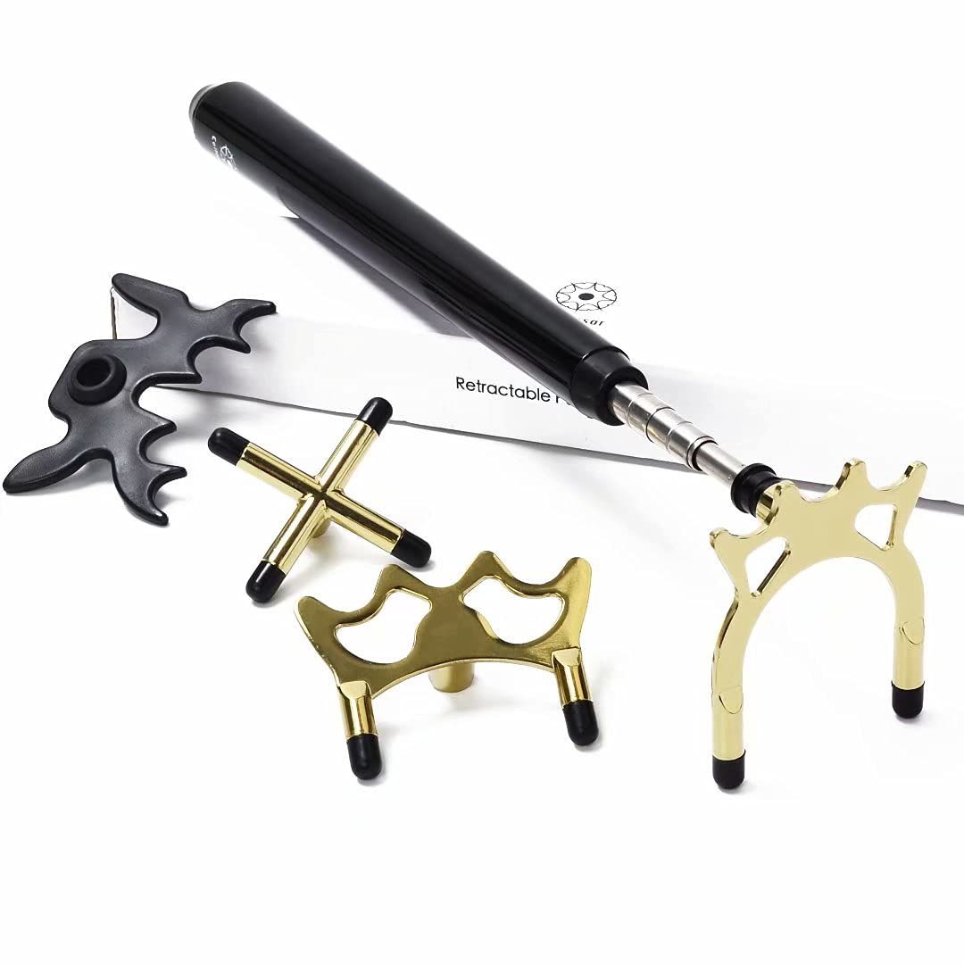 Buy Collapsar Retractable Billiards Pool Cue Stick Bridge with Removable Metal Bridge Head