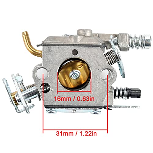 ZAMDOE WT-834 Caburetor for Husquvarna 36 41 136 137 137E 141 142 141LE 142E Chainsaw for Walbro WT-657 WT-529 WT-289 WT-285 WT-239 WT-202 Zama C1Q-W29E with Air Filter Spark Plug Fuel Filter - Image 3