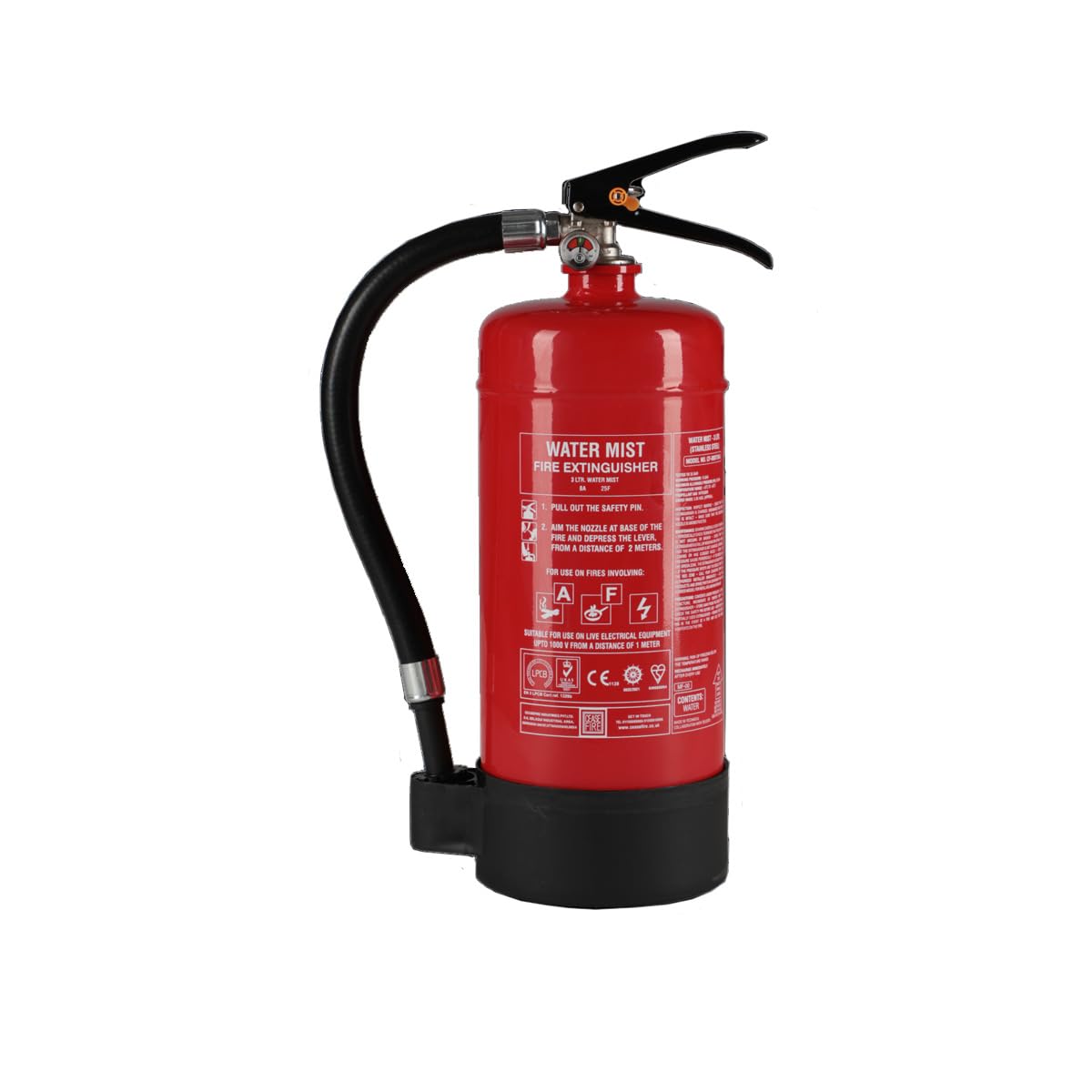 Water Mist Fire Extinguisher - FireShield (3ltr)