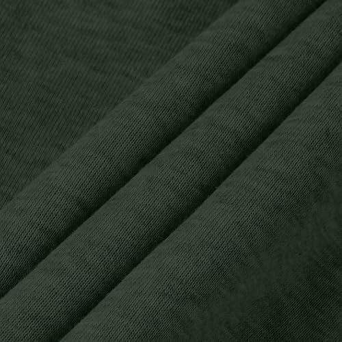 Solid Color Casual Hoodie, Fleece Half Zip Pullover Hoodie Sweatshirt with Zipper Pockets for Autumn Winter Wear4