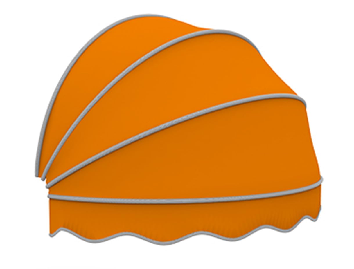 GJZQDKX Collapsible Dome Style Window Awning for Rain and Sun Protection Retractable Canopy for Window and Door Entry Patio