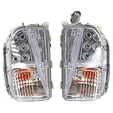 Aspaton Left & Right LED DRL Fog Lights Turn Signal Lamp Compatible with Prius 4-Door 8151147060 8152147060 2012-2015
