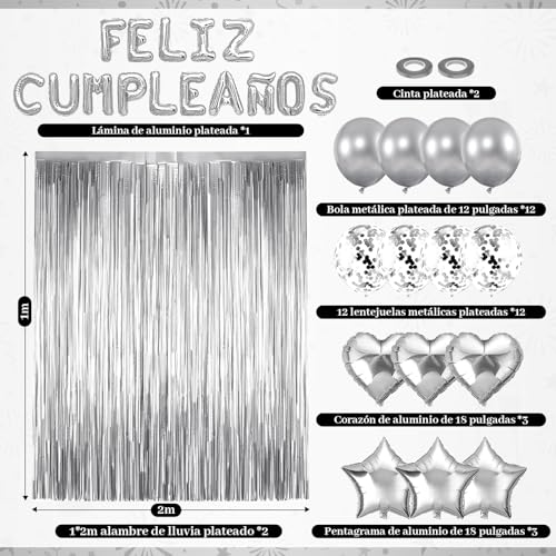 Listado de Globos de feliz cumpleaños comprados en linea. 6 Imagen adicional