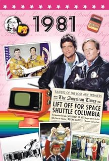 1981 Birthday Gifts - 1981 DVD Film and 1981 Greeting Card