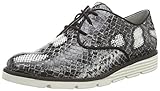 s.Oliver Damen 23639 Derby, Schwarz (BLK/WHT Snake 057), 42