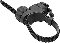 Vista 3 de Soporte de luz de bicicleta compatible con T rek Bon Trager Ion Pro RT Luz de tensión de montaje para manillar delantero exterior Soporte de luz