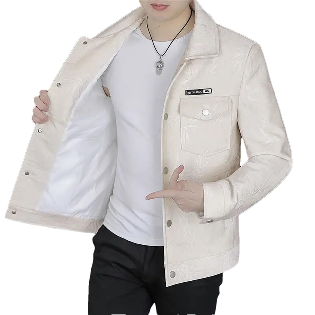 Męskie kurtki biznesowe z długim rękawem, slim fit, uniwersalne, towarzyskie płaszcze streetwear