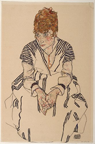 Egon Schiele Portrait of Adele Harms poster extra large mat deco murale