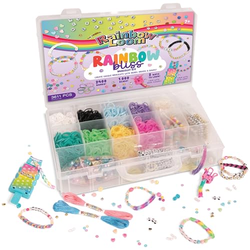 Kit de manualidades AutoLoom Rainbow Bliss para tejer pulseras sin enredos 6