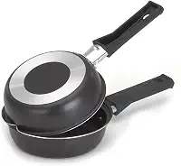 Frigideira Dupla Hamburgueira com Revestimento Antiaderente 14cm