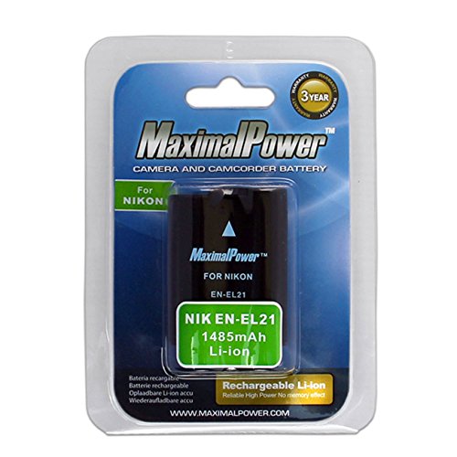 Maximalpower Battery Replacement For Nikon En-El21 Nikon 1 V2 Digital Camera 1485Mah Li-Ion #TOP2